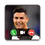 cristiano ronaldo call & chat android application logo